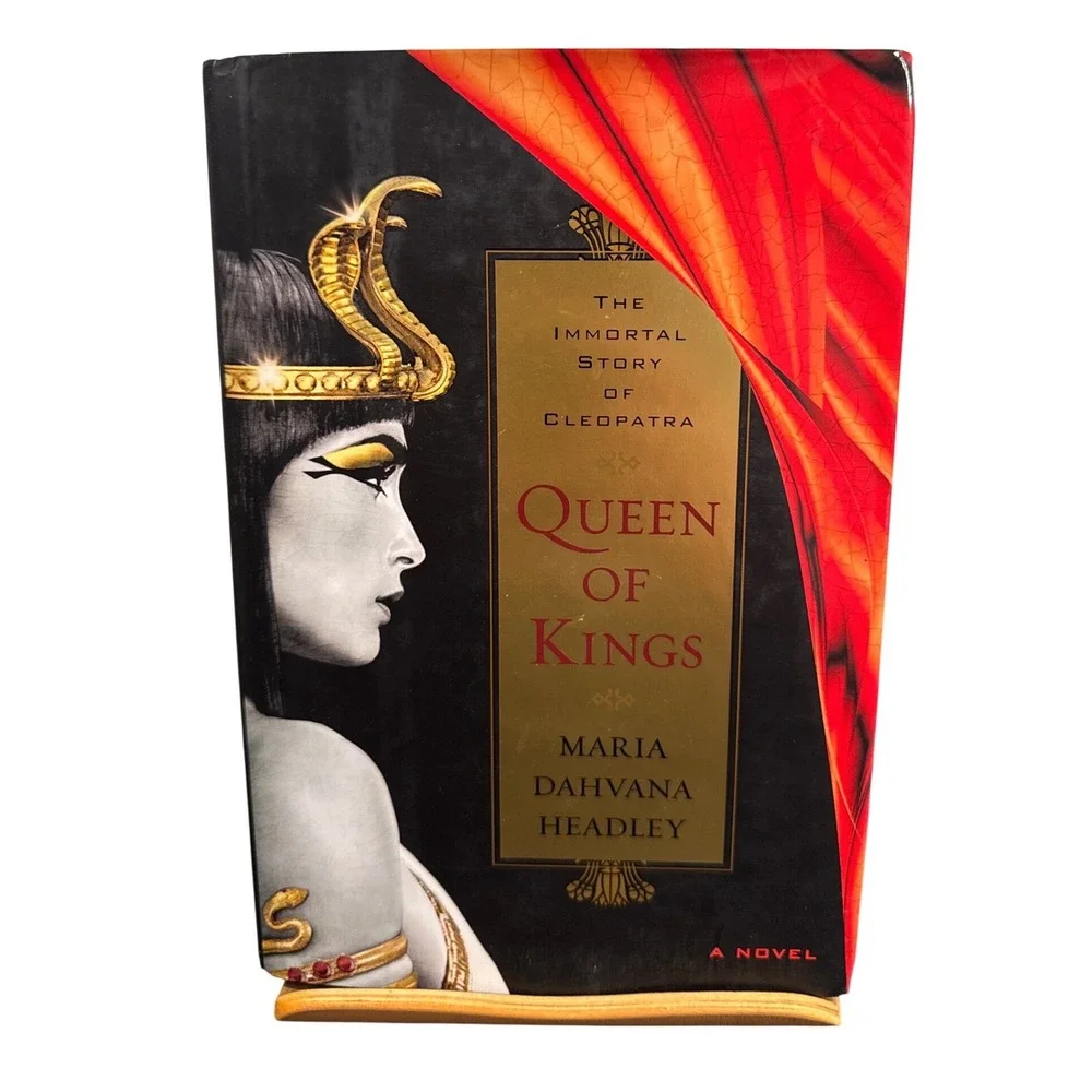 Queen of Kings Maria Dahvana Headley Cleopatra Historical Fantasy Hardcover Book